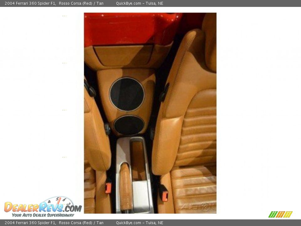 2004 Ferrari 360 Spider F1 Rosso Corsa (Red) / Tan Photo #7