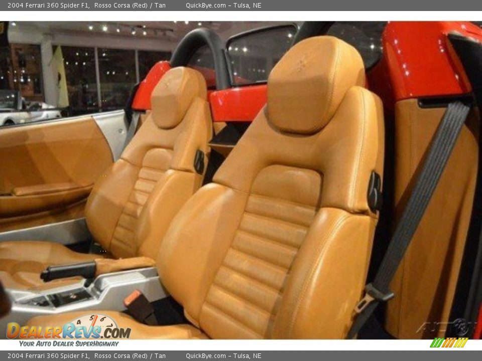 2004 Ferrari 360 Spider F1 Rosso Corsa (Red) / Tan Photo #8