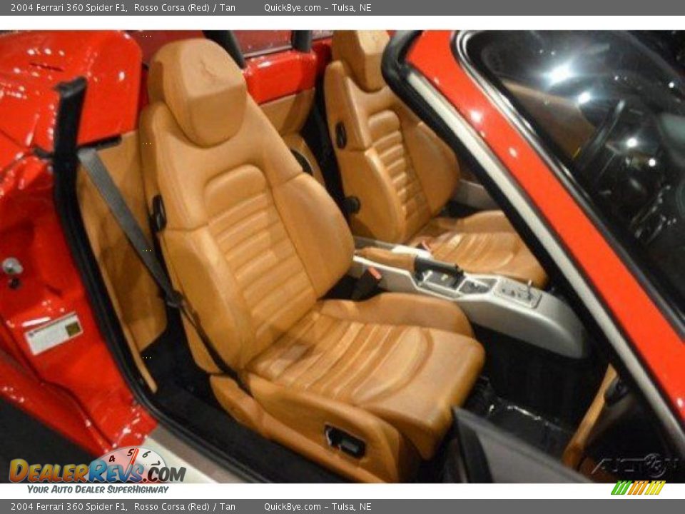 2004 Ferrari 360 Spider F1 Rosso Corsa (Red) / Tan Photo #9