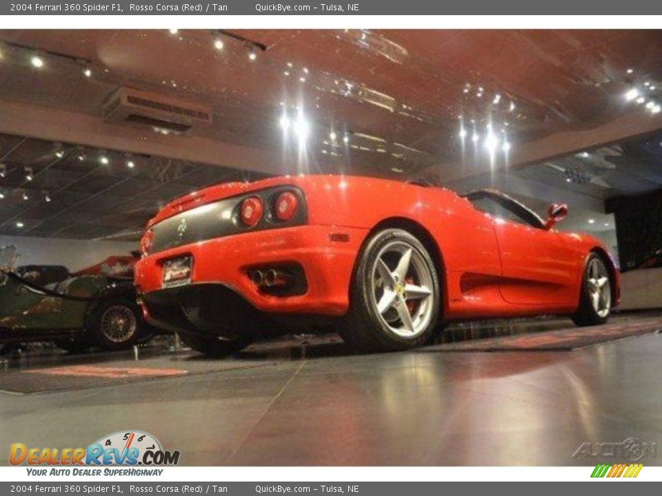 2004 Ferrari 360 Spider F1 Rosso Corsa (Red) / Tan Photo #10