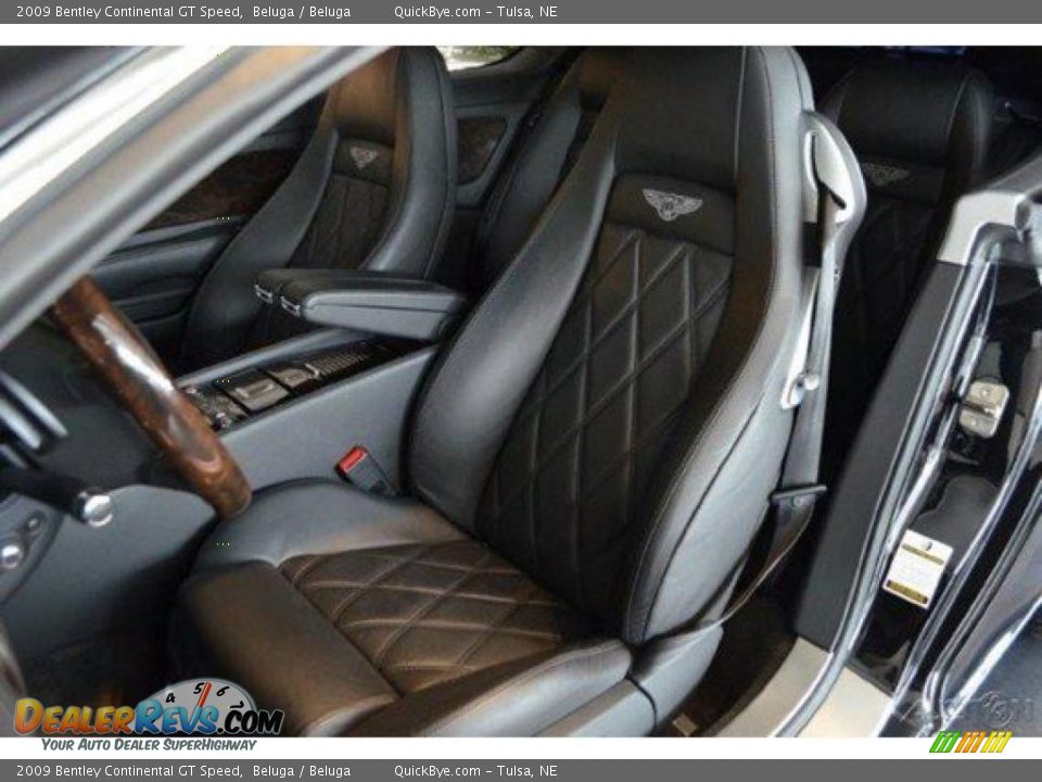 Front Seat of 2009 Bentley Continental GT Speed Photo #5