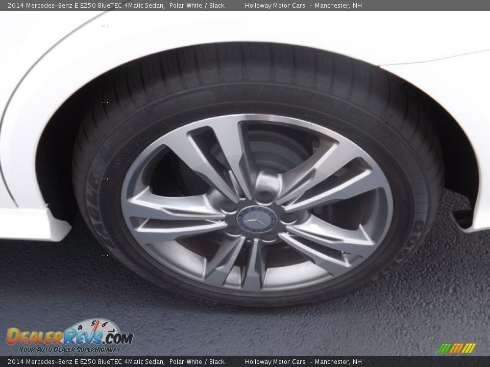 2014 Mercedes-Benz E E250 BlueTEC 4Matic Sedan Polar White / Black Photo #5