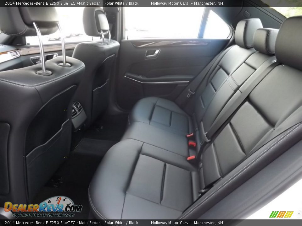 2014 Mercedes-Benz E E250 BlueTEC 4Matic Sedan Polar White / Black Photo #6