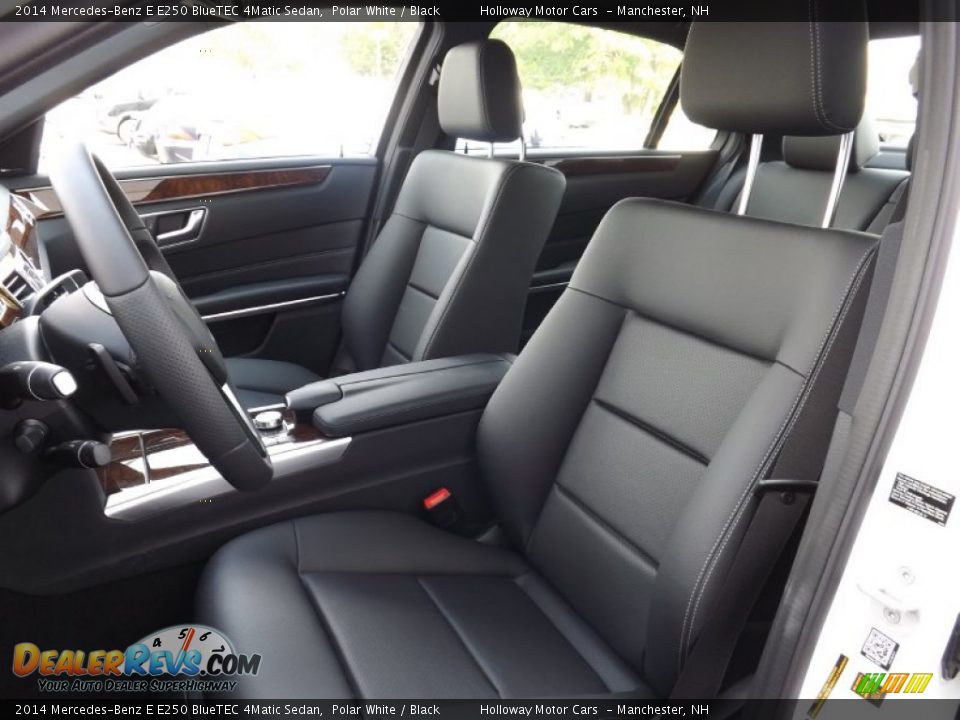 2014 Mercedes-Benz E E250 BlueTEC 4Matic Sedan Polar White / Black Photo #8