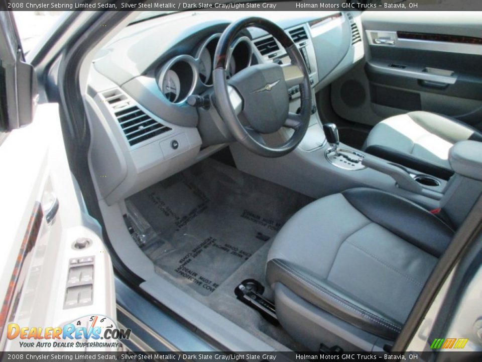 2008 Chrysler Sebring Limited Sedan Silver Steel Metallic / Dark Slate Gray/Light Slate Gray Photo #5