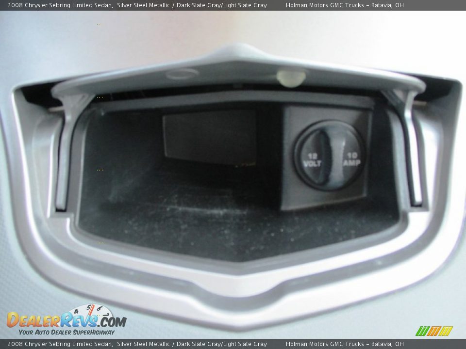 2008 Chrysler Sebring Limited Sedan Silver Steel Metallic / Dark Slate Gray/Light Slate Gray Photo #14