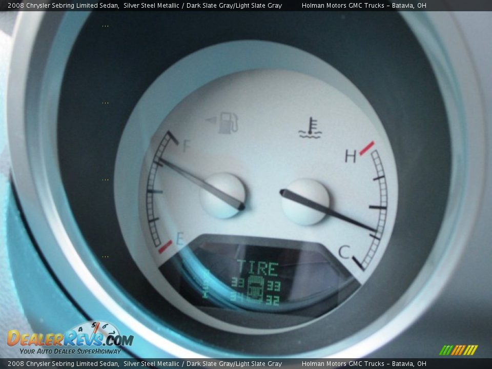 2008 Chrysler Sebring Limited Sedan Silver Steel Metallic / Dark Slate Gray/Light Slate Gray Photo #20