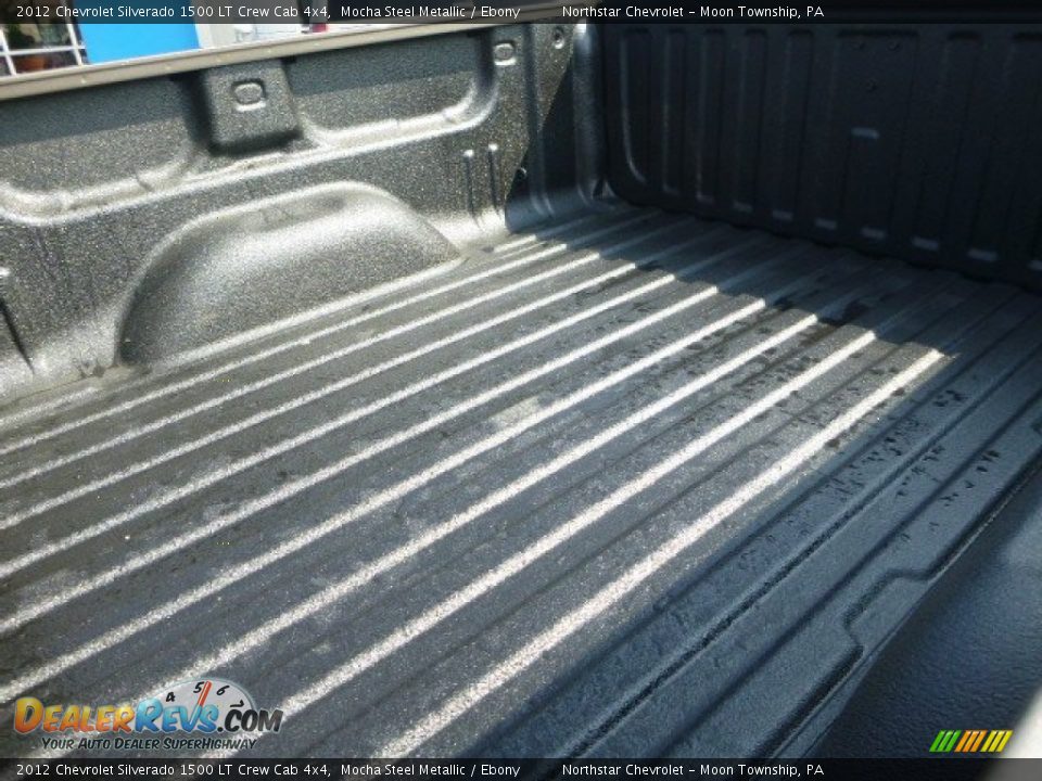 2012 Chevrolet Silverado 1500 LT Crew Cab 4x4 Mocha Steel Metallic / Ebony Photo #10