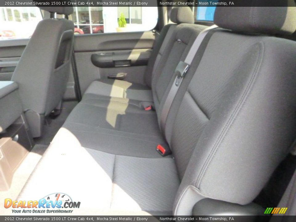 2012 Chevrolet Silverado 1500 LT Crew Cab 4x4 Mocha Steel Metallic / Ebony Photo #13