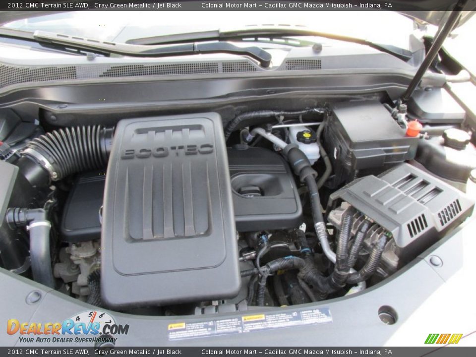 2012 GMC Terrain SLE AWD 2.4 Liter Flex-Fuel SIDI DOHC 16-Valve VVT 4 Cylinder Engine Photo #11