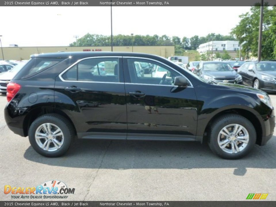 2015 Chevrolet Equinox LS AWD Black / Jet Black Photo #6