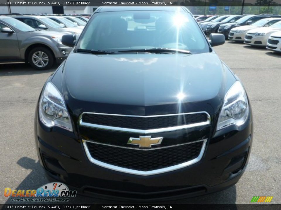 2015 Chevrolet Equinox LS AWD Black / Jet Black Photo #8
