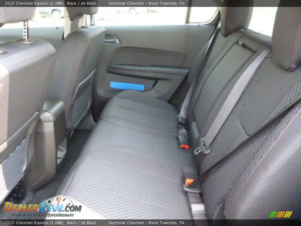 2015 Chevrolet Equinox LS AWD Black / Jet Black Photo #11