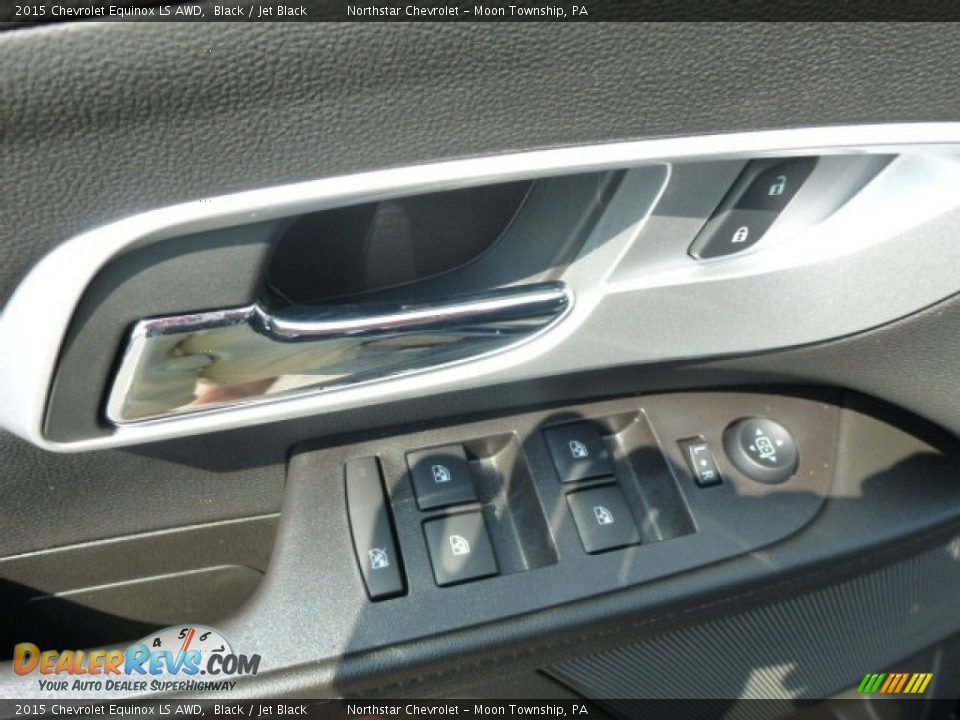 2015 Chevrolet Equinox LS AWD Black / Jet Black Photo #13