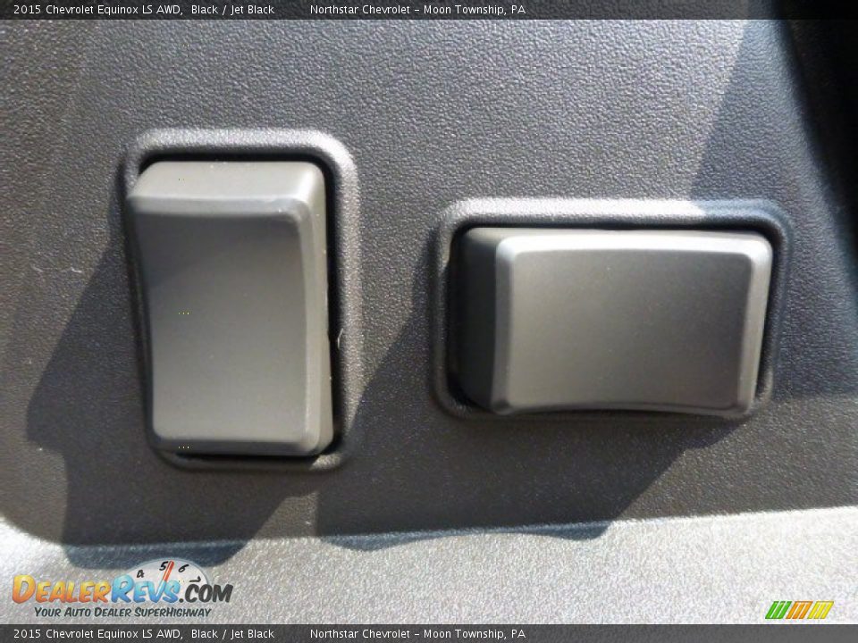 2015 Chevrolet Equinox LS AWD Black / Jet Black Photo #15