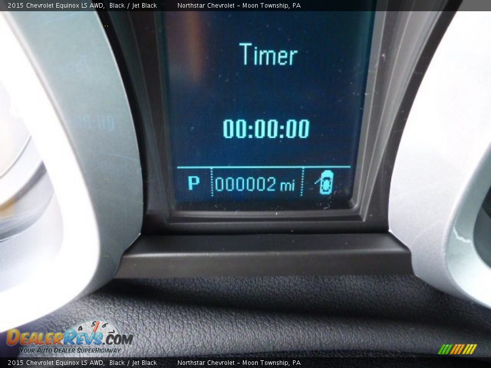 2015 Chevrolet Equinox LS AWD Black / Jet Black Photo #20