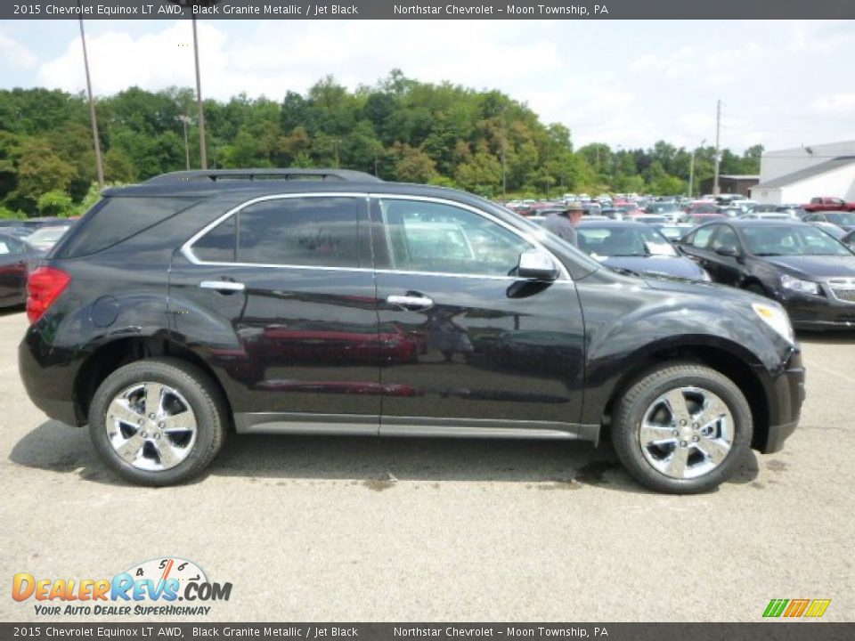 2015 Chevrolet Equinox LT AWD Black Granite Metallic / Jet Black Photo #6