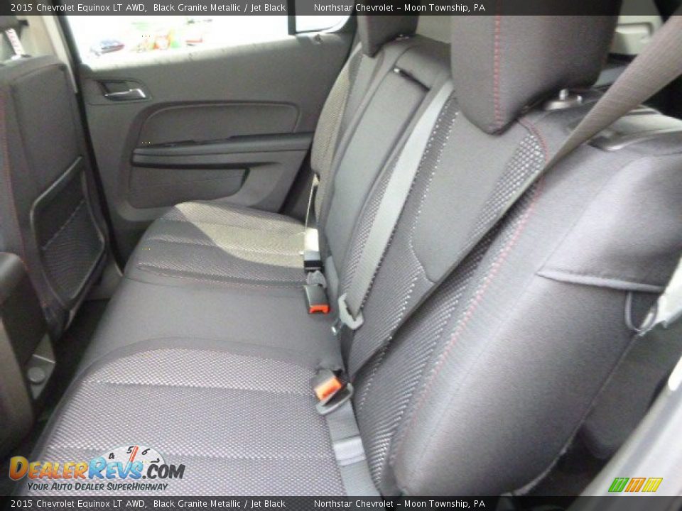2015 Chevrolet Equinox LT AWD Black Granite Metallic / Jet Black Photo #11