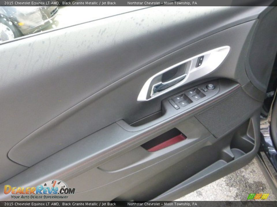 2015 Chevrolet Equinox LT AWD Black Granite Metallic / Jet Black Photo #14