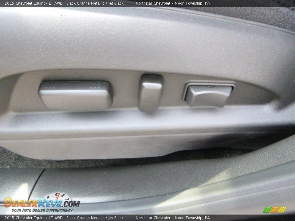 2015 Chevrolet Equinox LT AWD Black Granite Metallic / Jet Black Photo #15