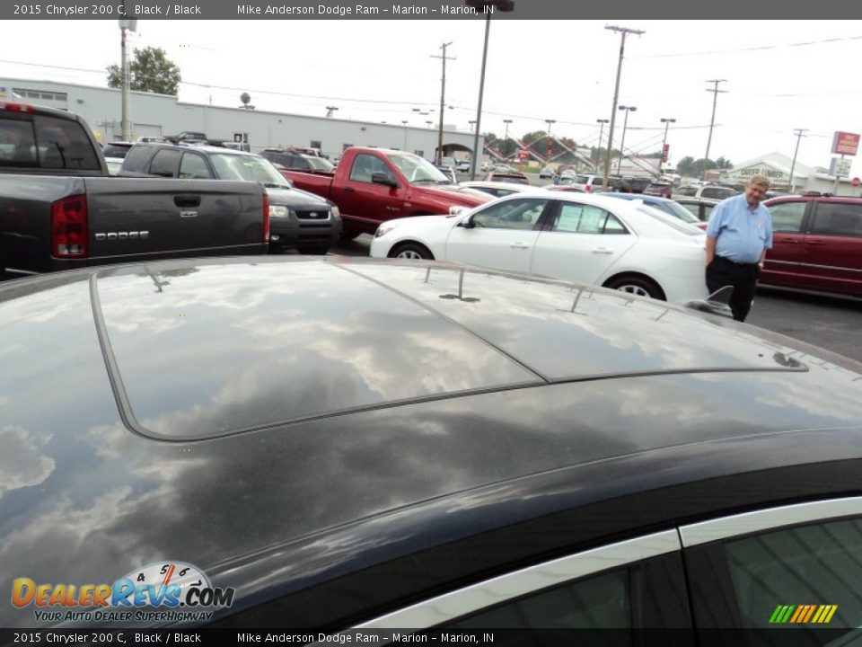 2015 Chrysler 200 C Black / Black Photo #4