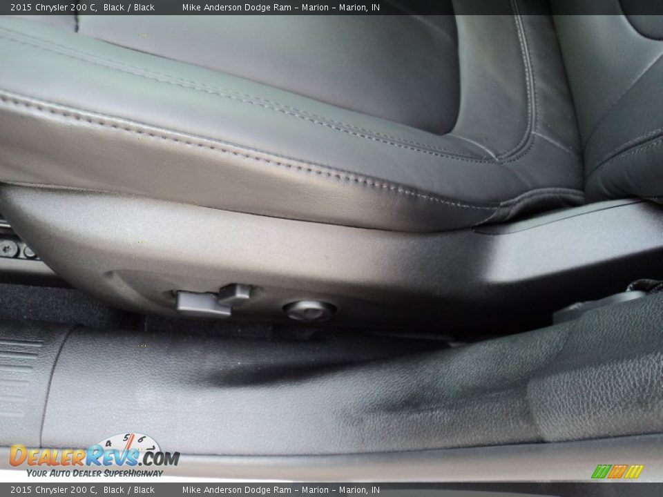 2015 Chrysler 200 C Black / Black Photo #14
