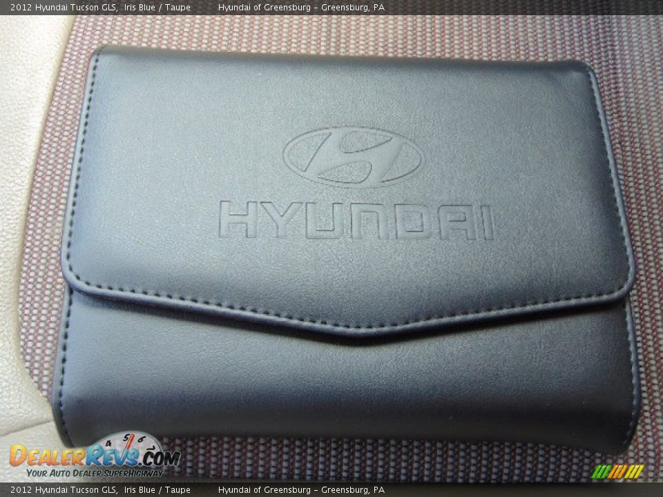 2012 Hyundai Tucson GLS Iris Blue / Taupe Photo #20
