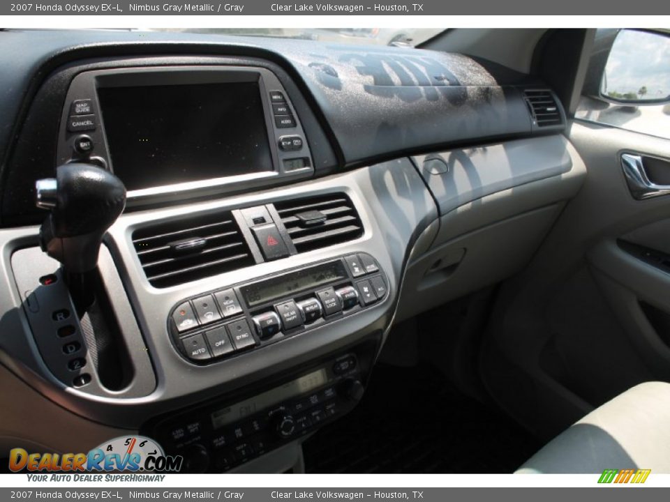2007 Honda Odyssey EX-L Nimbus Gray Metallic / Gray Photo #21