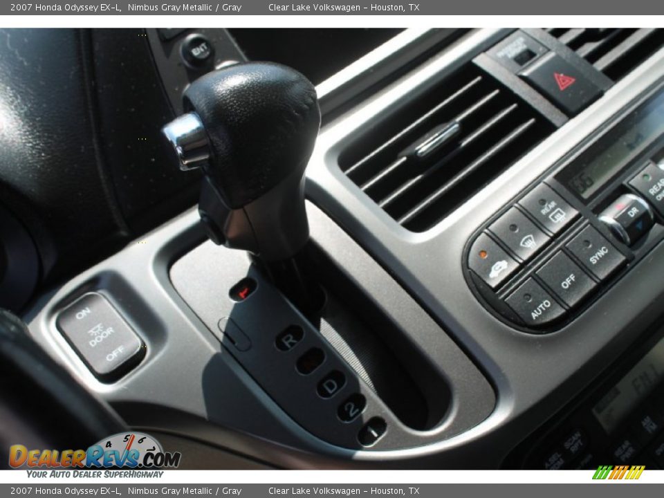 2007 Honda Odyssey EX-L Nimbus Gray Metallic / Gray Photo #26