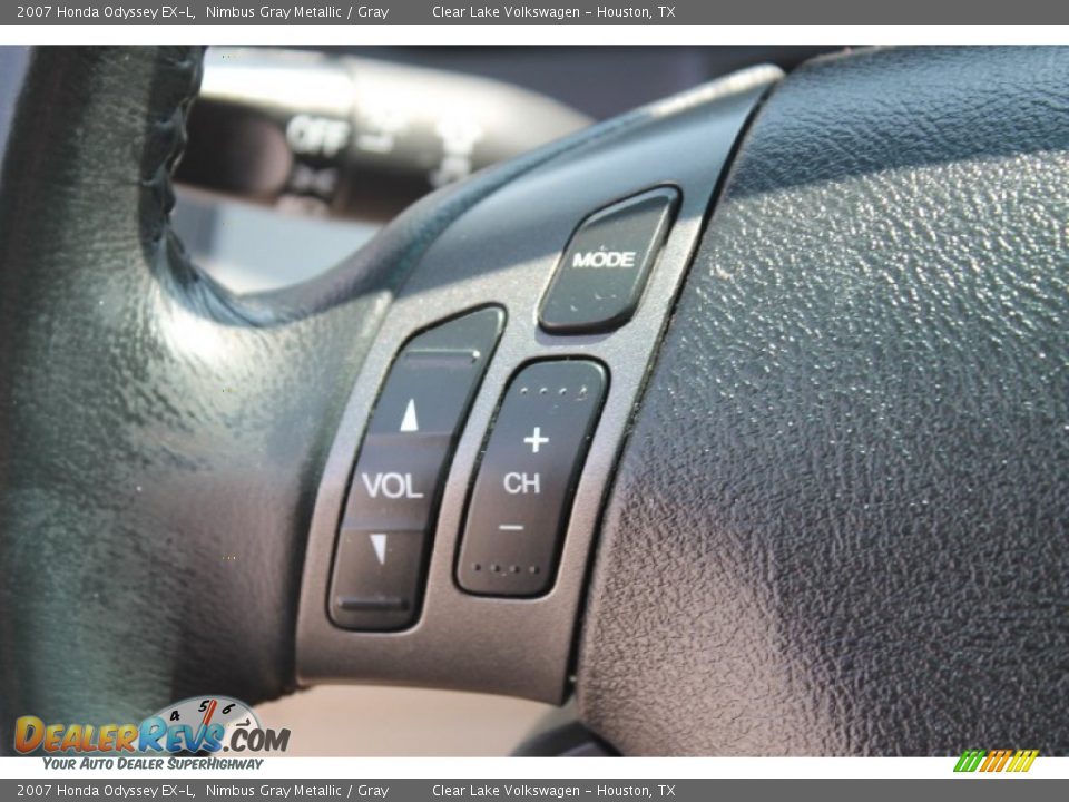 2007 Honda Odyssey EX-L Nimbus Gray Metallic / Gray Photo #28