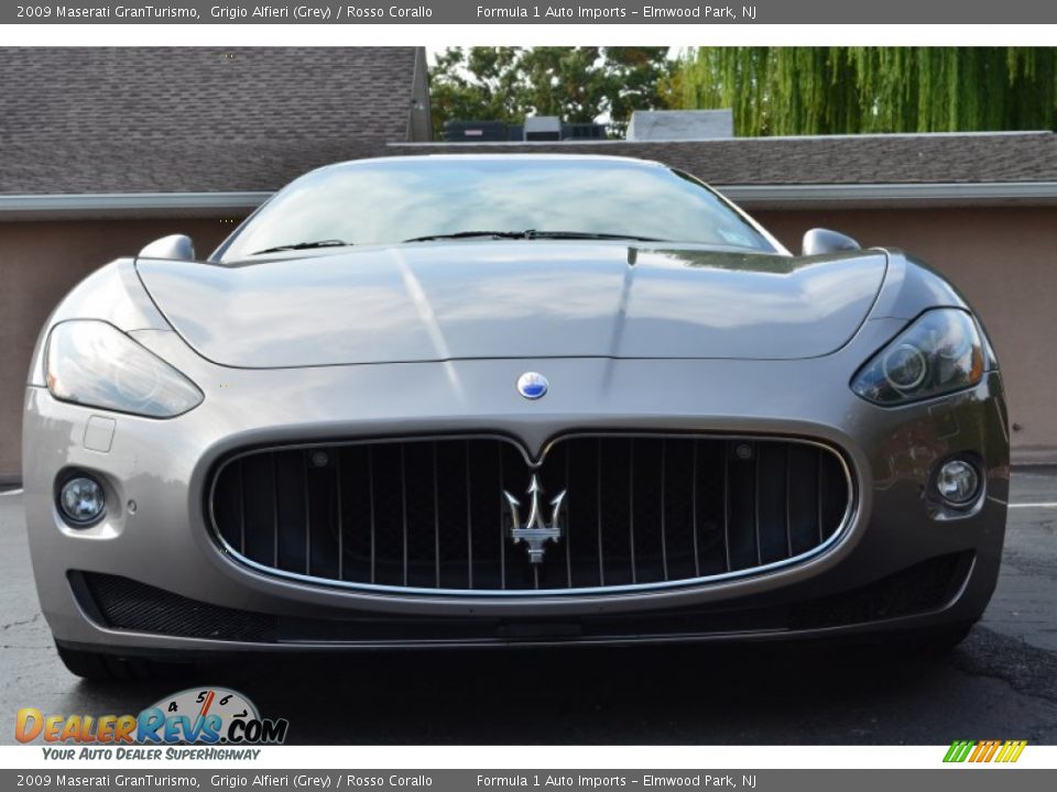 2009 Maserati GranTurismo Grigio Alfieri (Grey) / Rosso Corallo Photo #3