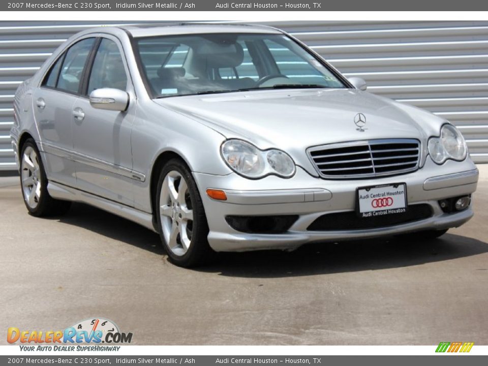 2007 Mercedes-Benz C 230 Sport Iridium Silver Metallic / Ash Photo #1
