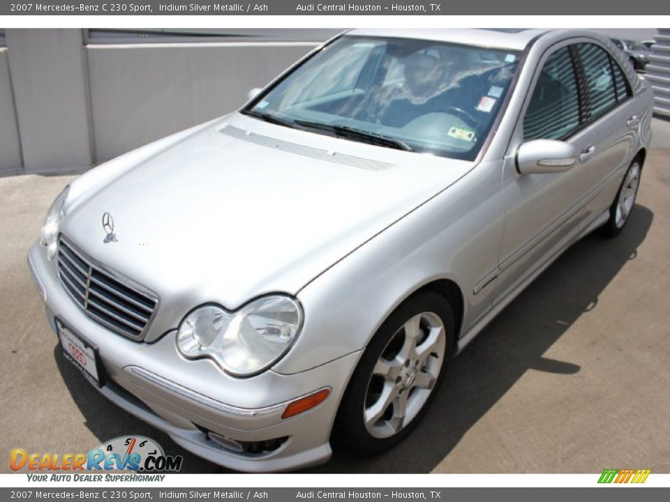 2007 Mercedes-Benz C 230 Sport Iridium Silver Metallic / Ash Photo #3