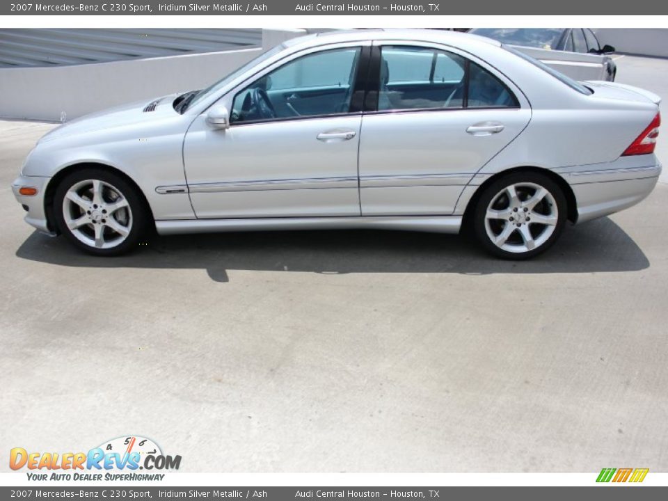 2007 Mercedes-Benz C 230 Sport Iridium Silver Metallic / Ash Photo #5