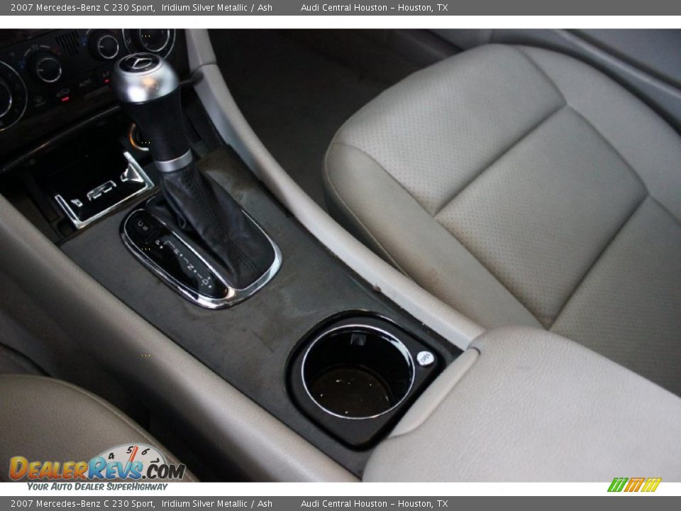 2007 Mercedes-Benz C 230 Sport Iridium Silver Metallic / Ash Photo #16
