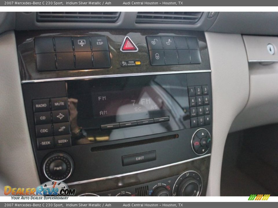 2007 Mercedes-Benz C 230 Sport Iridium Silver Metallic / Ash Photo #17