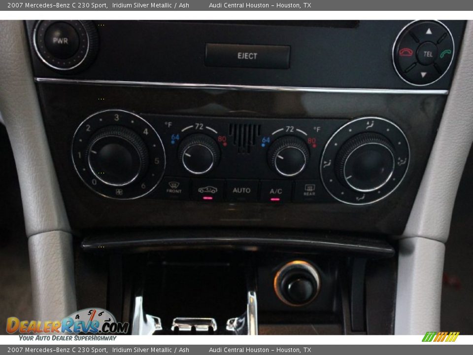 2007 Mercedes-Benz C 230 Sport Iridium Silver Metallic / Ash Photo #18