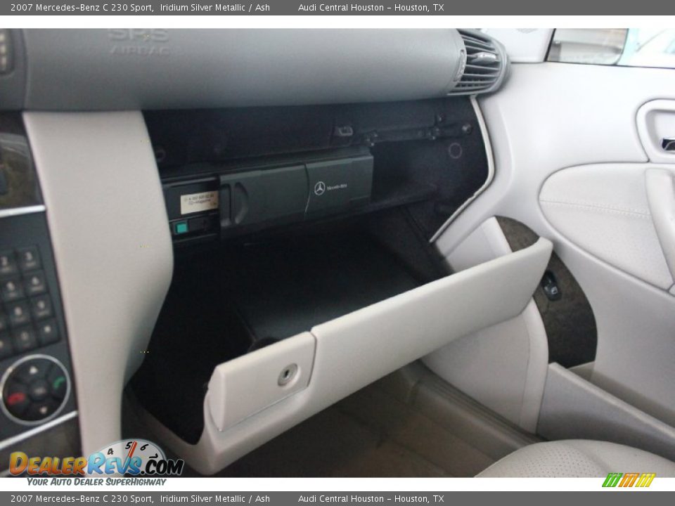 2007 Mercedes-Benz C 230 Sport Iridium Silver Metallic / Ash Photo #19