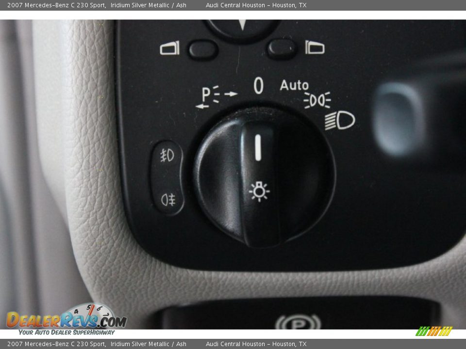 2007 Mercedes-Benz C 230 Sport Iridium Silver Metallic / Ash Photo #23