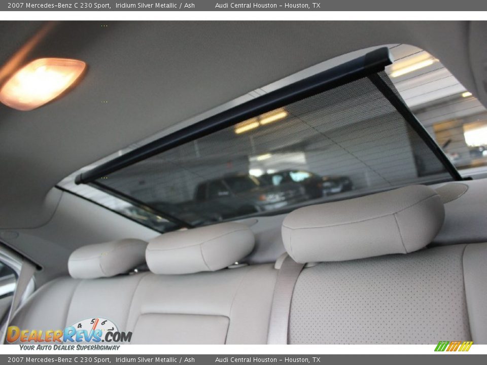 2007 Mercedes-Benz C 230 Sport Iridium Silver Metallic / Ash Photo #30