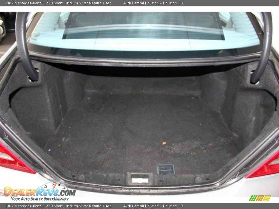 2007 Mercedes-Benz C 230 Sport Iridium Silver Metallic / Ash Photo #31