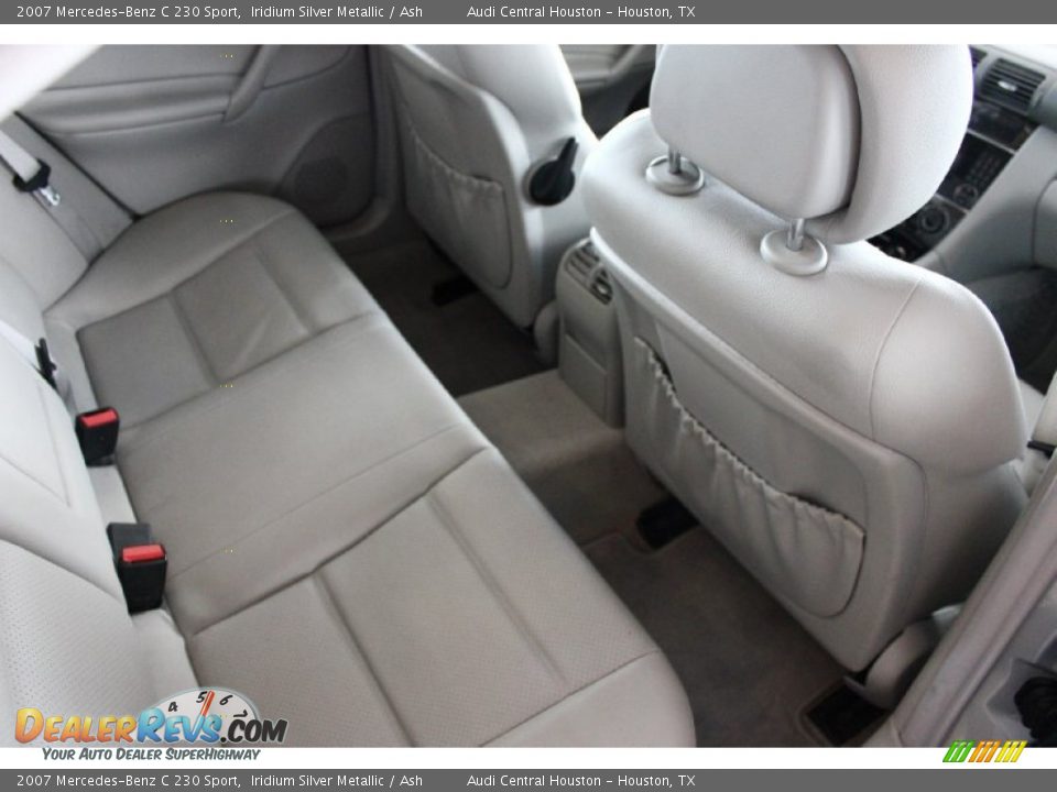 2007 Mercedes-Benz C 230 Sport Iridium Silver Metallic / Ash Photo #33