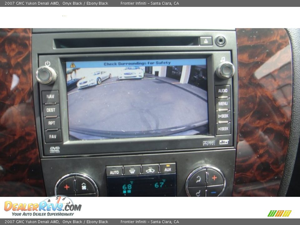 2007 GMC Yukon Denali AWD Onyx Black / Ebony Black Photo #21