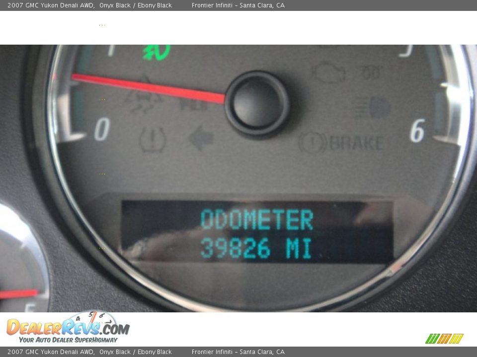 2007 GMC Yukon Denali AWD Onyx Black / Ebony Black Photo #27