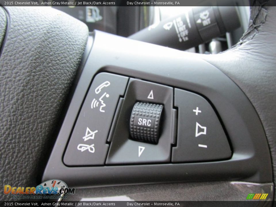 2015 Chevrolet Volt Ashen Gray Metallic / Jet Black/Dark Accents Photo #17
