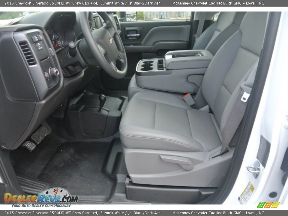 2015 Chevrolet Silverado 3500HD WT Crew Cab 4x4 Summit White / Jet Black/Dark Ash Photo #8