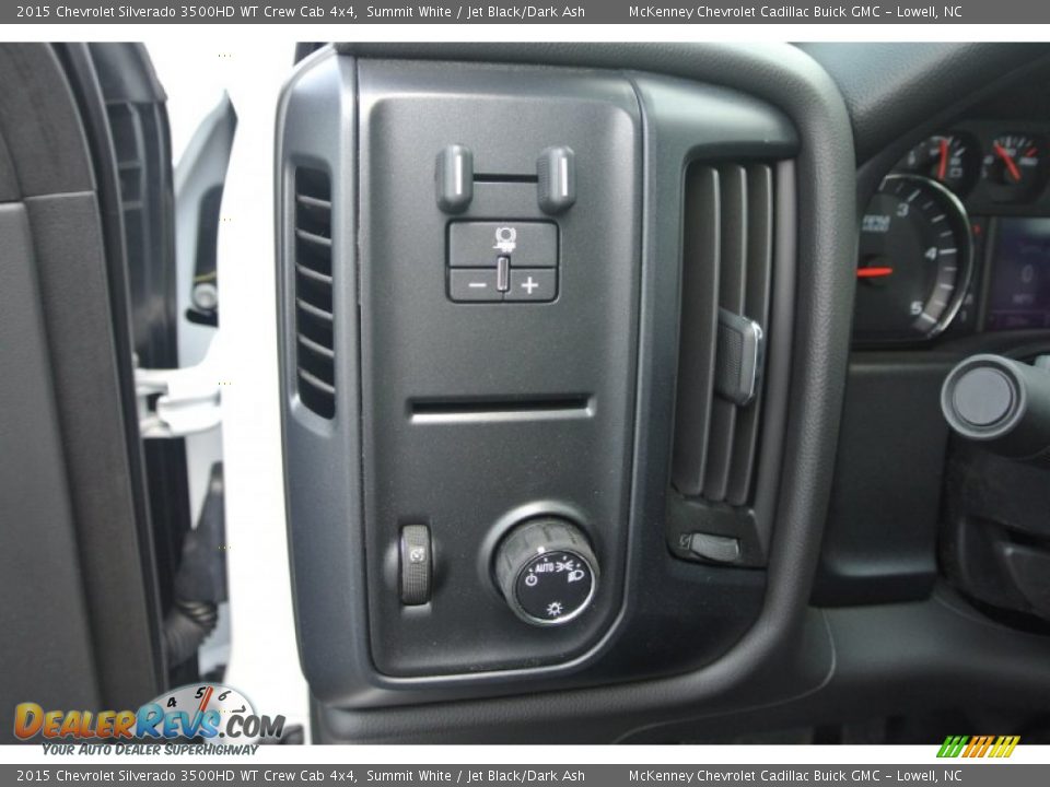 2015 Chevrolet Silverado 3500HD WT Crew Cab 4x4 Summit White / Jet Black/Dark Ash Photo #10