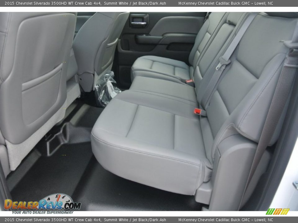 2015 Chevrolet Silverado 3500HD WT Crew Cab 4x4 Summit White / Jet Black/Dark Ash Photo #15
