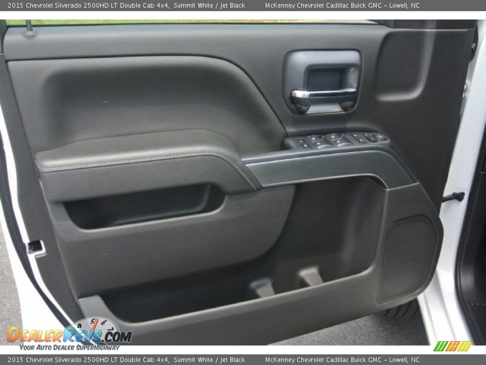 2015 Chevrolet Silverado 2500HD LT Double Cab 4x4 Summit White / Jet Black Photo #9