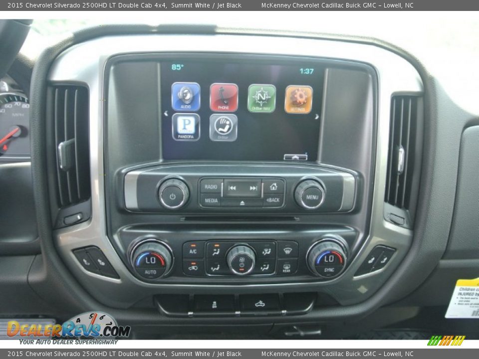 2015 Chevrolet Silverado 2500HD LT Double Cab 4x4 Summit White / Jet Black Photo #11